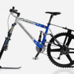 Ktrak: Ski fahren und Rad fahren in Einem!
