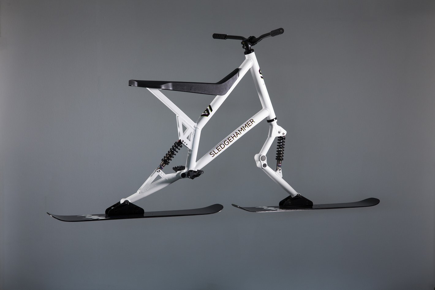 Snowbike/Skibike von Sledgehammer bikeblog